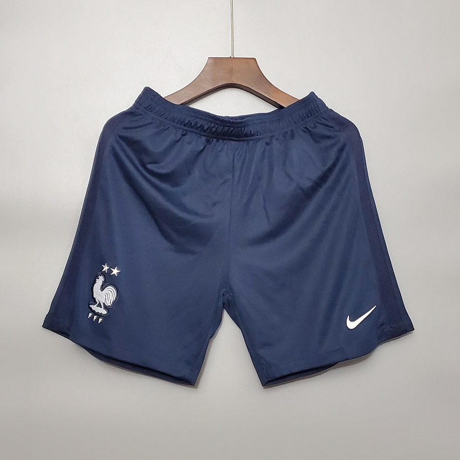 AAA Quality France 2020 European Cup Home Soccer Shorts